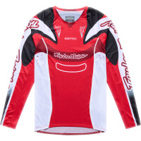 TROY LEE DESIGNS SE Pro Jugend-Trikot - Salvo Rot/Weiß