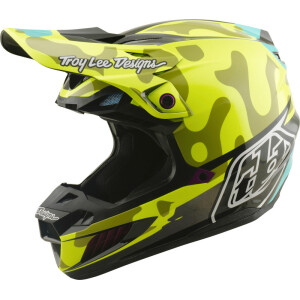 TROY LEE DESIGNS SE5 Composite Mips Helm - Myth Flo Gelb
