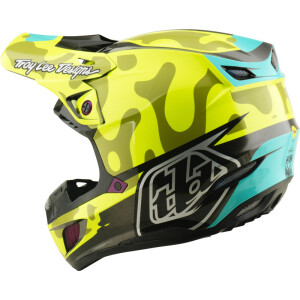 TROY LEE DESIGNS SE5 Composite Mips Helm - Myth Flo Gelb