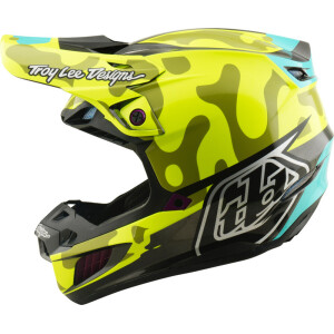 TROY LEE DESIGNS SE5 Composite Mips Helm - Myth Flo Gelb