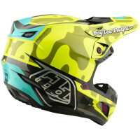 TROY LEE DESIGNS SE5 Composite Mips Helm - Myth Flo Gelb
