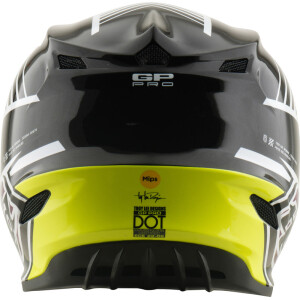 TROY LEE DESIGNS GP Pro Mips Helm - Segment Schwarz/Violett