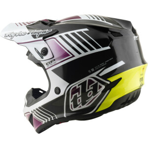 TROY LEE DESIGNS GP Pro Mips Helm - Segment Schwarz/Violett