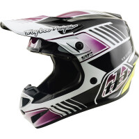 TROY LEE DESIGNS GP Pro Mips Helm - Segment Schwarz/Violett