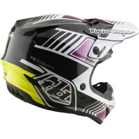 TROY LEE DESIGNS GP Pro Mips Helm - Segment Schwarz/Violett