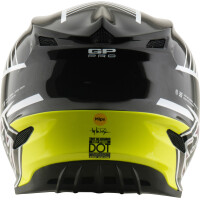 TROY LEE DESIGNS GP Pro Mips Helm - Segment Schwarz/Violett