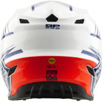 TROY LEE DESIGNS GP Pro Mips Helm - Segment Blau/Weiß