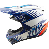TROY LEE DESIGNS GP Pro Mips Helm - Segment Blau/Weiß