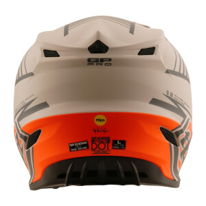 TROY LEE DESIGNS GP Pro Segment Helm – Taupe