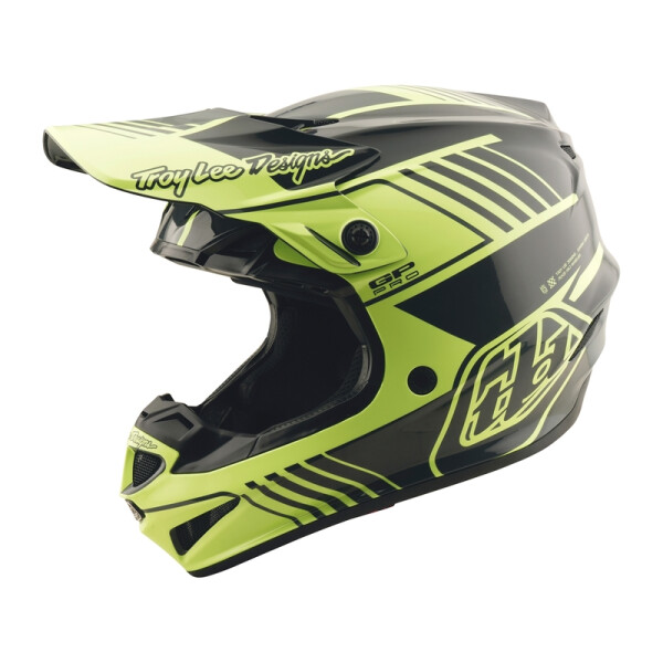 TROY LEE DESIGNS GP Pro Segment Helm – Gelb