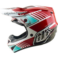 TROY LEE DESIGNS GP Pro Mips Helm - Segment Rot/Weiß