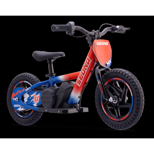Elektrisches Laufrad Sedna MX 12" Blau/Weiß/Rot
