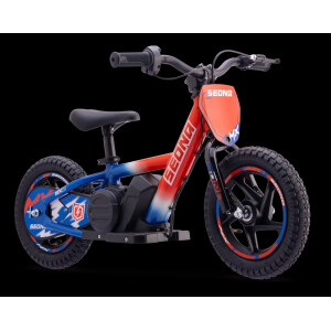 Elektrisches Laufrad Sedna MX 12" Blau/Weiß/Rot