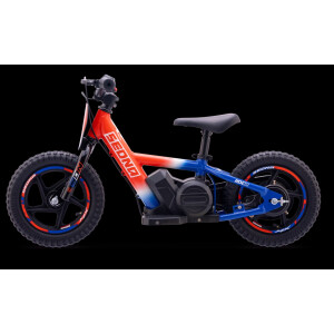 Elektrisches Laufrad Sedna MX 12" Blau/Weiß/Rot