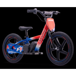 Elektrisches Laufrad Sedna MX 16" Blau/Weiß/Rot