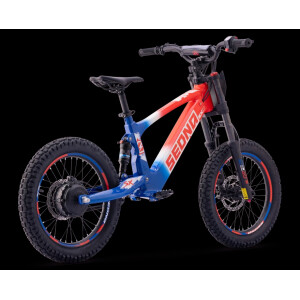 Elektrisches Laufrad Sedna SX 18" Blau/Weiß/Rot