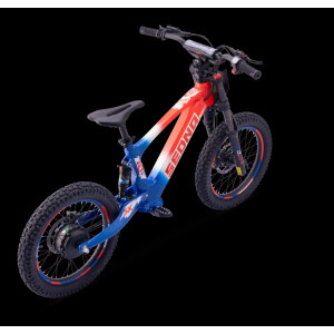 Elektrisches Laufrad Sedna SX 18" Blau/Weiß/Rot