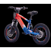Elektrisches Laufrad Sedna SX 16" Blau/Weiß/Rot