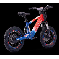 Elektrisches Laufrad Sedna SX 16" Blau/Weiß/Rot