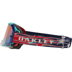 OAKLEY Airbrake MX Brille - TLD Blau Glas Prizm Sapphire