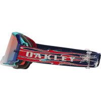 OAKLEY Airbrake MX Brille - TLD Blau Glas Prizm Sapphire