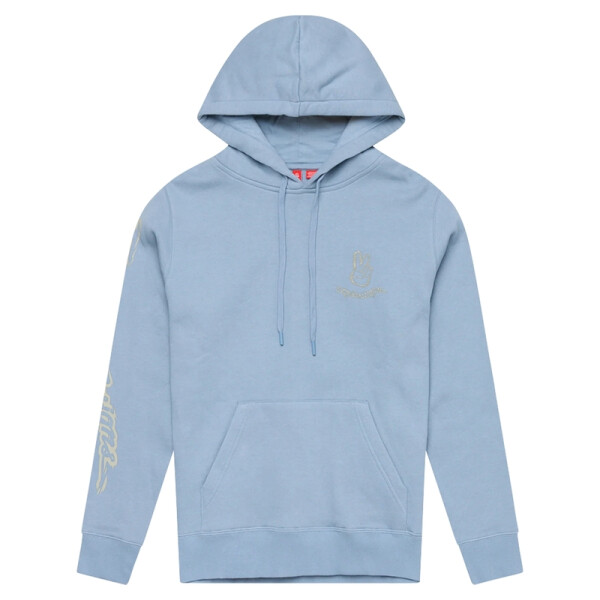Troy Lee Design´s Peace OUT Hoody Woman Rauchblau