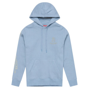 Troy Lee Design´s Peace OUT Hoody Woman Rauchblau