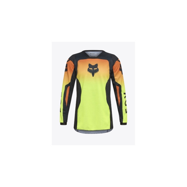 FOX 180 SHIELD JERSEY Kinder Flo Yellow