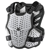 TROY LEE DESIGNS Rockfight Jugend-Brustprotektor – Weiß Einheitsgröße