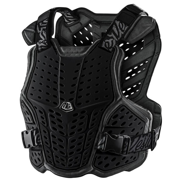 TROY LEE DESIGNS Rockfight Jugend-Brustprotektor – Schwarz Einheitsgröße