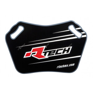R-Tech Anzeigetafel Schwarz mit Weißem Grund inkl...