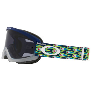 OAKLEY XS Kids O-Frame 2.0 PRO MX Brille - TLD SPEED BUBBLES NAVY Dark Grey