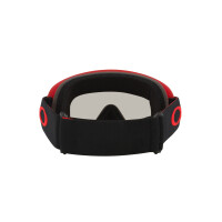 OAKLEY O-Frame MX Brille - Team Red Light Grey Glas