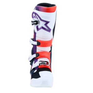 Alpinestars TECH 7 Blau, Weiß, Lila, Fluoreszierend Rot
