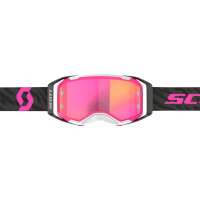 SCOTT Prospect 2.0 Goggle - Zebra Black/Pink Pink Chrome Works Lens
