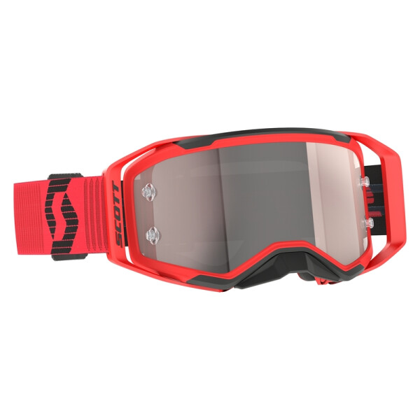 SCOTT Prospect 2.0 Goggle - Red/Black Silver Chrome Works Lens