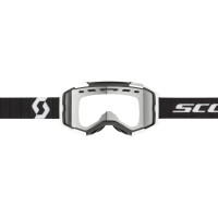 SCOTT Fury Enduro Goggle - Black/White Clear S0 Lens