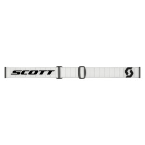 SCOTT Split OTG Goggle - White/Black Clear Works Lens