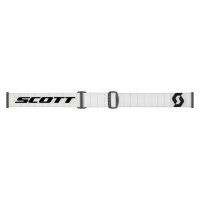 SCOTT Split OTG Goggle - White/Black Clear Works Lens