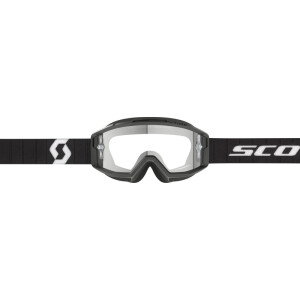 SCOTT Split OTG Goggle - Black/White Clear Works Len