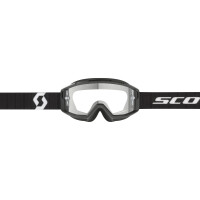 SCOTT Split OTG Goggle - Black/White Clear Works Len