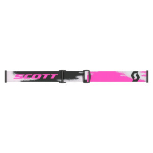 SCOTT Fury WFS Goggle - Pink/Black Clear Works Lens