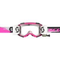 SCOTT Fury WFS Goggle - Pink/Black Clear Works Lens