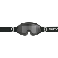 SCOTT Primal Sand Dust Goggle - Black/White Dark Grey Lens