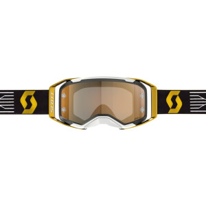 SCOTT Prospect 2.0 AMP Chrome Goggle - Black/Gold Gold...