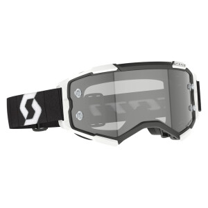 SCOTT Fury LS Goggle - Black/White Light Sensitive Grey...