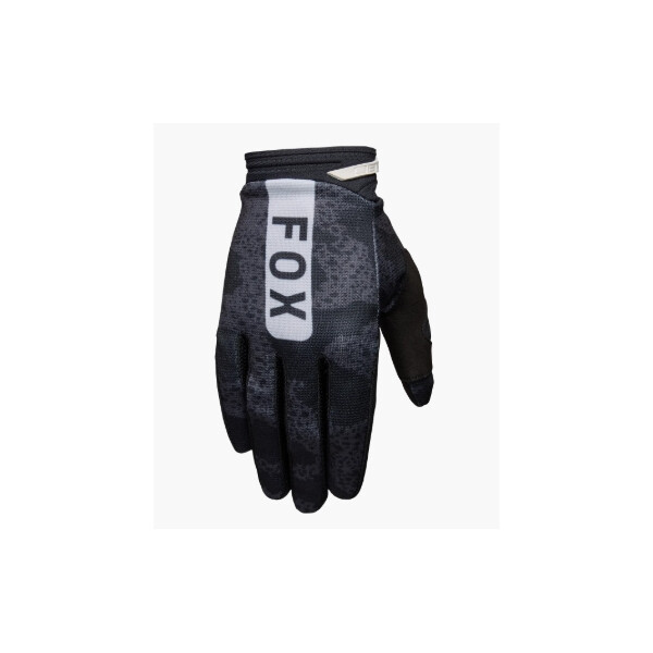 FOX 180 BNKR Glove Schwarz Camouflage
