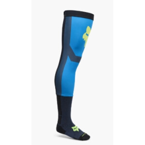 FOX Flexair Knee Brace Socks Blau