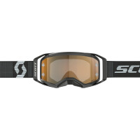 SCOTT Prospect 2.0 AMP Chrome Goggle - Black/White Gold Chrome Works Lens