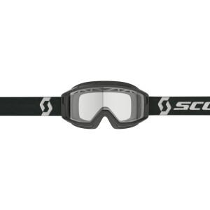 SCOTT Primal Enduro Goggle - Black/White Clear S0 Lens
